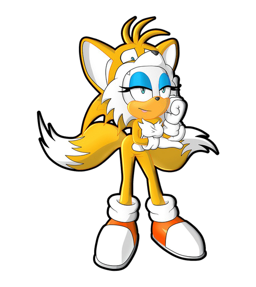 Tails Transparent Images Png (black, white)