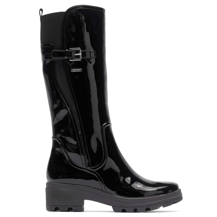 Rain Boot Png Background Image (black)