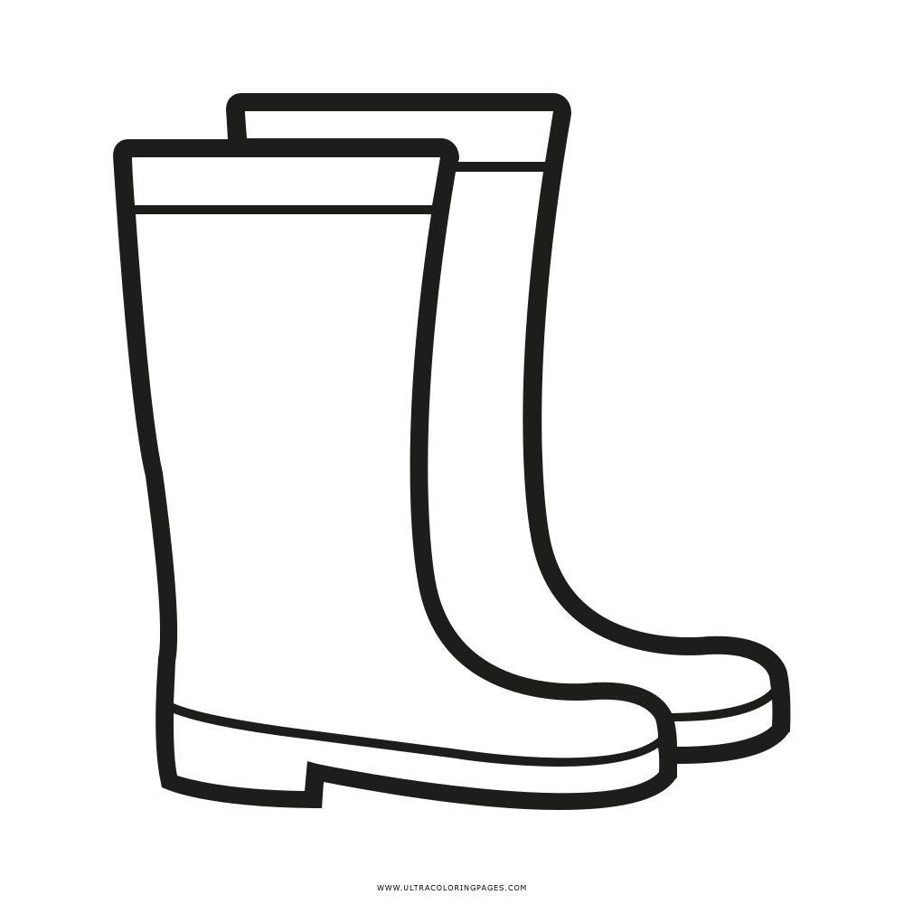 Rain Boots Vector Png Free Image (black)