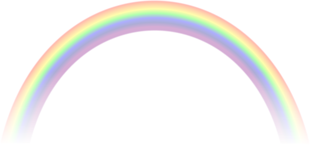 Rainbow Art Png (purple, black, orange, gold, indigo)