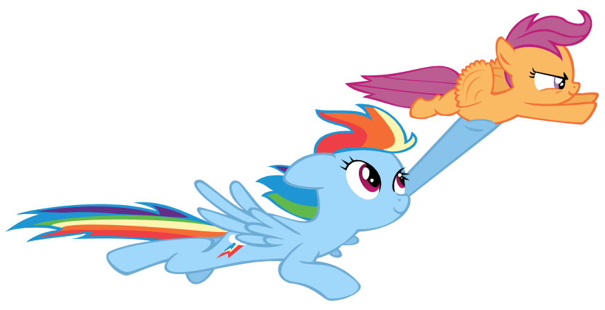 Rainbow Dash Flying Png Free Download (white, black, silver, salmon, mint)