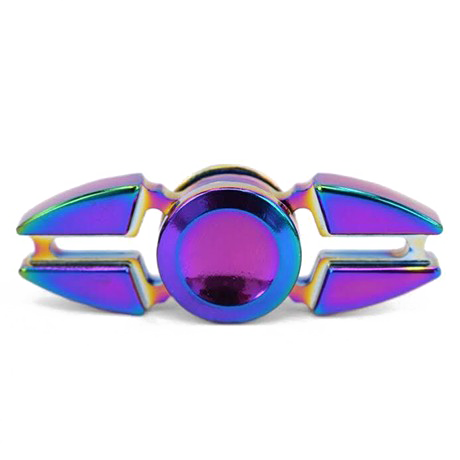 Rainbow Fidget Spinner Png Photos (white)