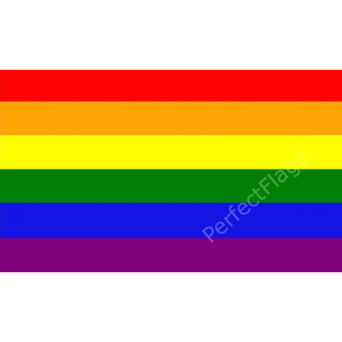 Rainbow Flag Free Download Png (orange, white, yellow, purple, red)