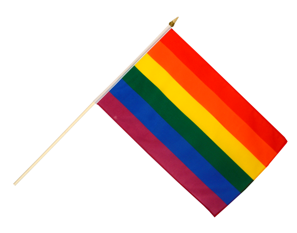 Rainbow Flag Png (chocolate, black, green, gold)