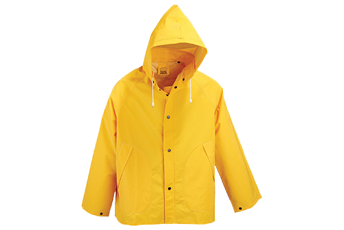 Raincoat Png Image (gold, orange, white)