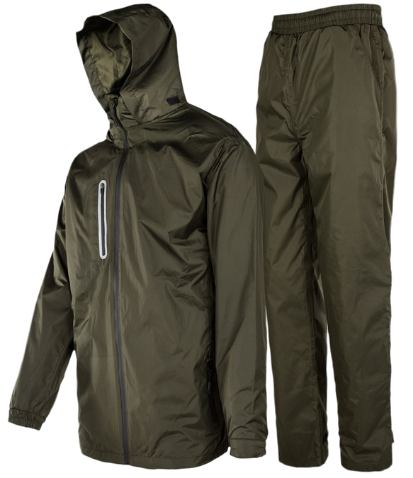 Raincoat Womens Png Photo (olive, black, white)