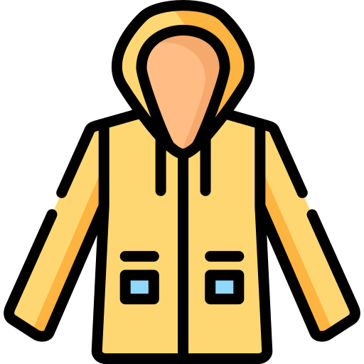 Raincoat Yellow Png Image Hd (black, salmon, pink)