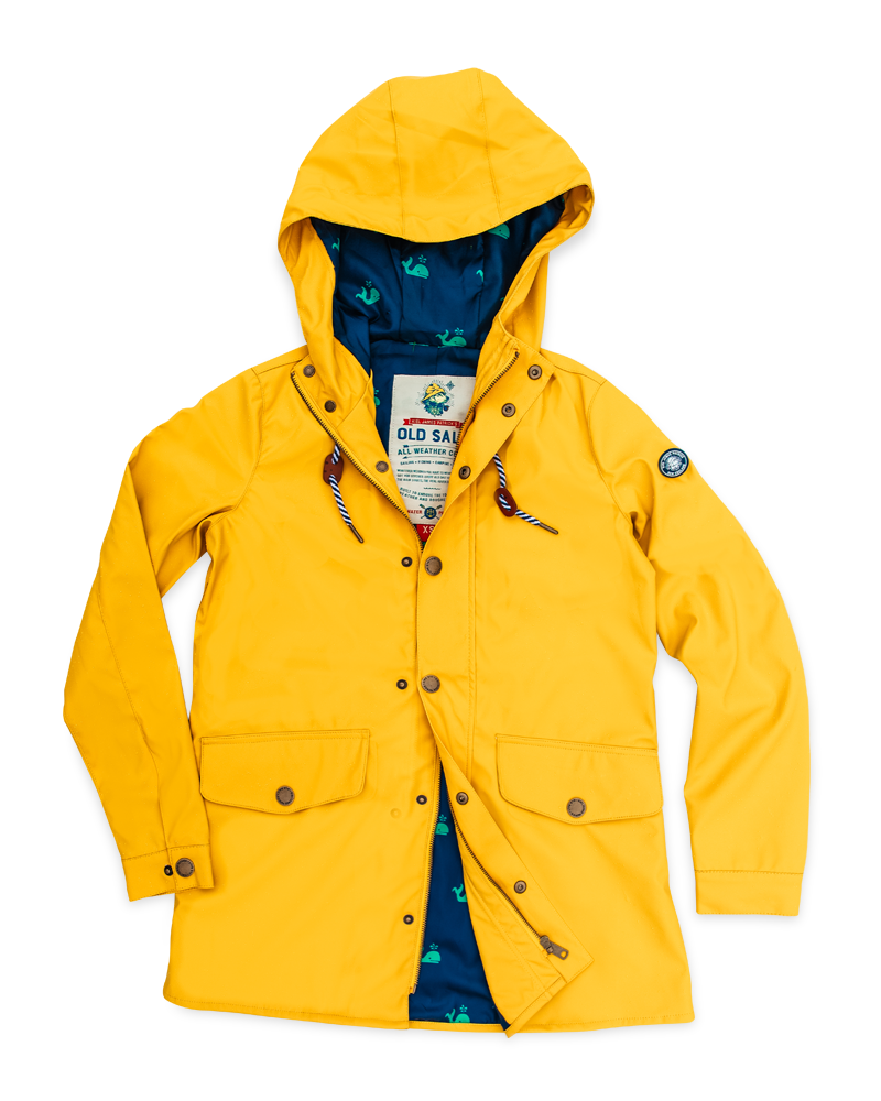 Raincoat Yellow Png Image (gold, black, gray, white)