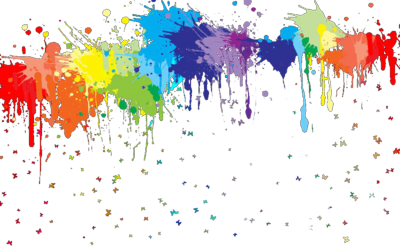 Paint Splatter Png Photo (black)