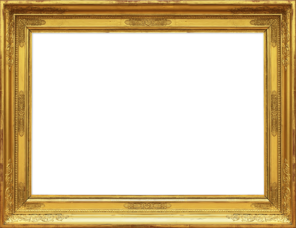 Painting Frame Png (beige, olive, black)