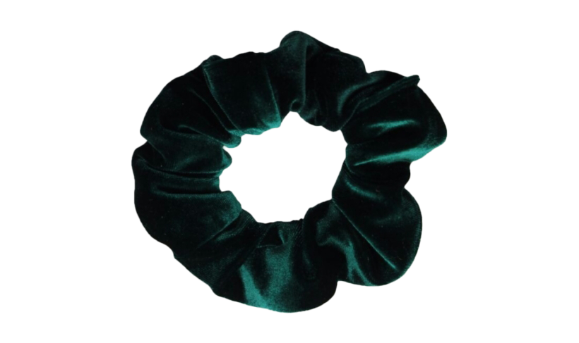 Hair Band Scrunchie Png Picture (black, white)