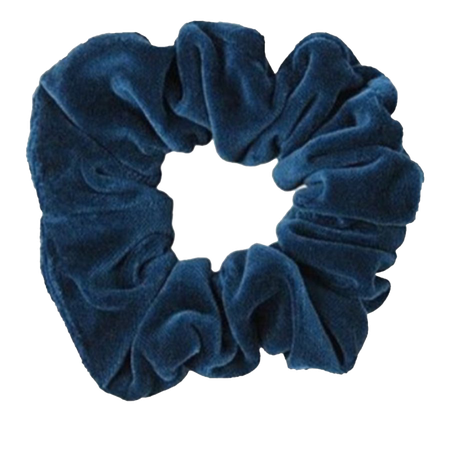 Hair Band Scrunchie Png Transparent Image (black)