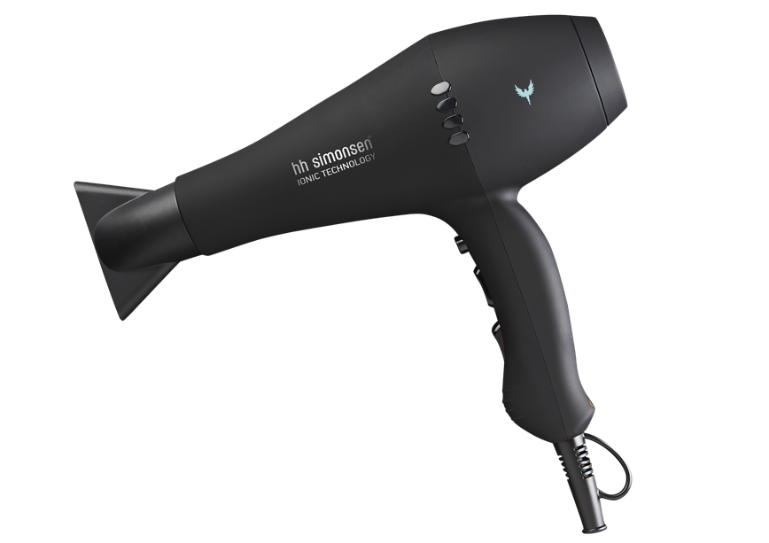 Hair Dryer Png Transparent Picture (black)