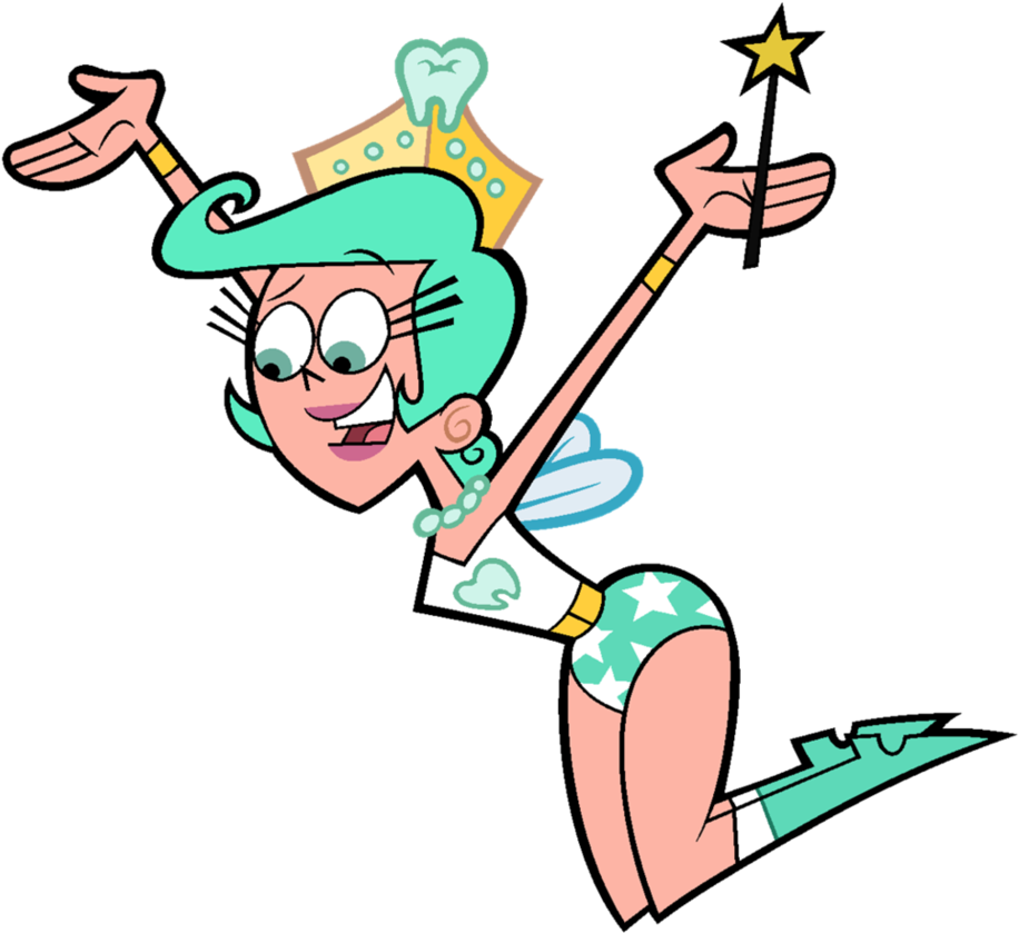 Fairly Odd Parents Png Hd (black, mint, pink, white)