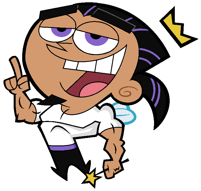 Fairly Odd Parents Png Photos (black, salmon, white)