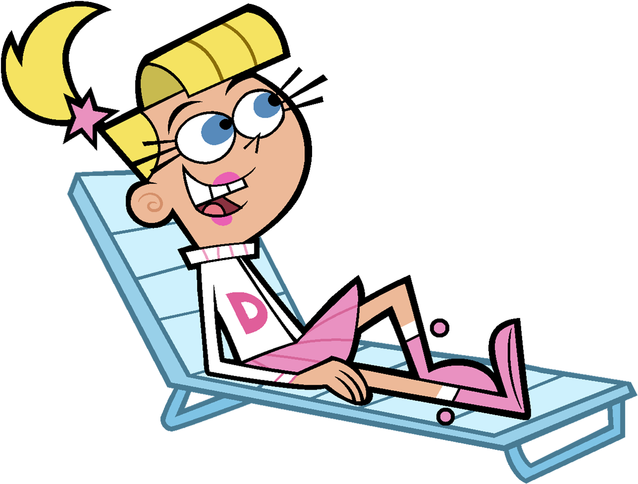 Fairly Odd Parents Png Transparent (white, lavender, black, gold, pink)