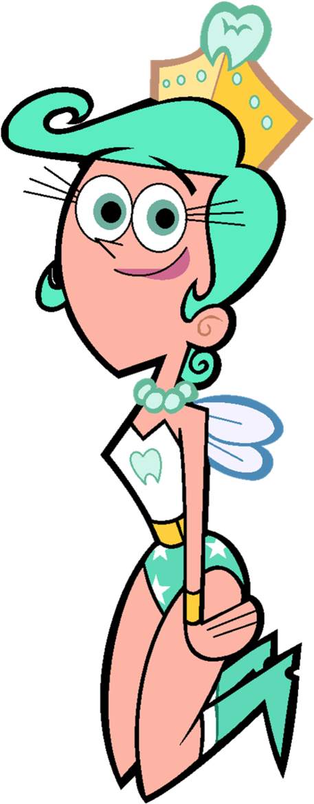 Fairly Oddparents Characters Png Isolated Photo (black, mint, pink, white)