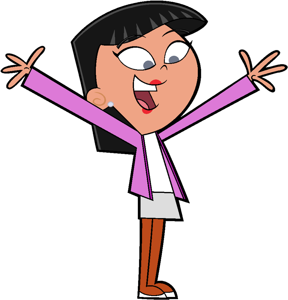 Fairly Oddparents Characters Png Isolated Photos (salmon, white, lavender, violet, black)