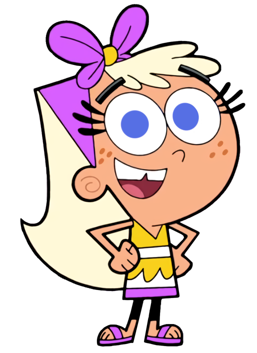 Fairly Oddparents Characters Transparent Png (salmon, beige, white, violet, black)