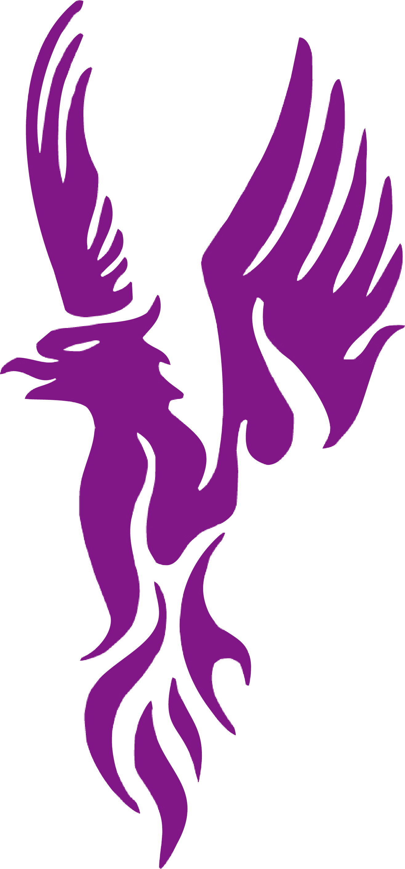 Fairy Bird Png Photo (purple, white)