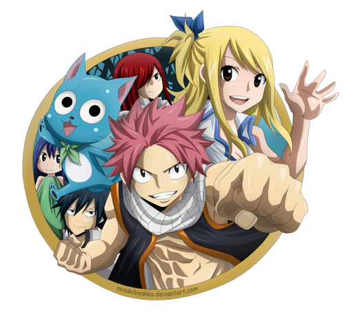 Fairy Tail Png Clipart (black, pink)