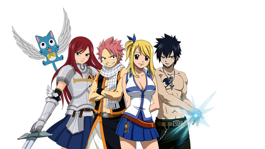 Fairy Tail Png Free Download (navy, white, lavender, black, silver)