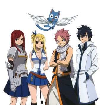 Fairy Tail Png Hd (black, gray, lavender)