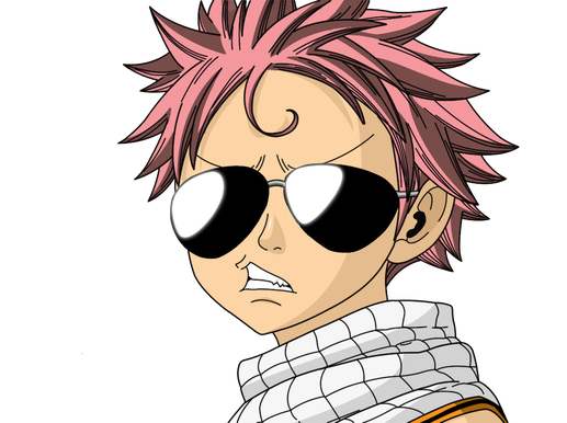 Fairy Tail Png Transparent Image (black, silver, pink, white)