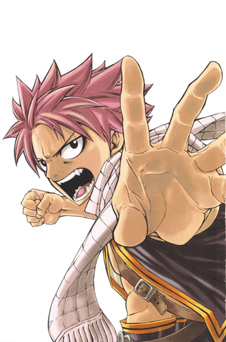 Fairy Tail Transparent Background (black, salmon)