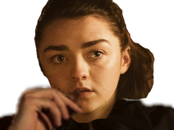 Maisie Williams Png Hd (black)