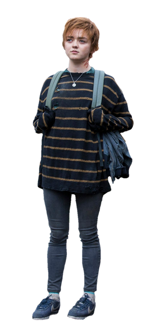 Maisie Williams Png Transparent Image (black)