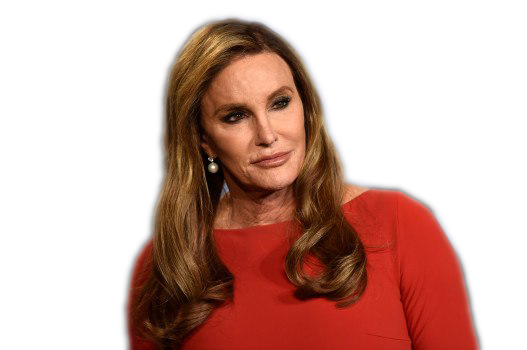 Caitlyn Jenner Png (white, maroon, chocolate)