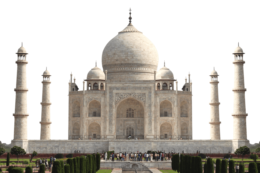 Taj Mahal Fort Png Clipart (gray)