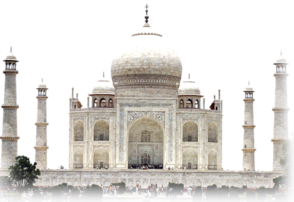 Taj Mahal Fort Png Image (lavender, black, gray, white, silver)