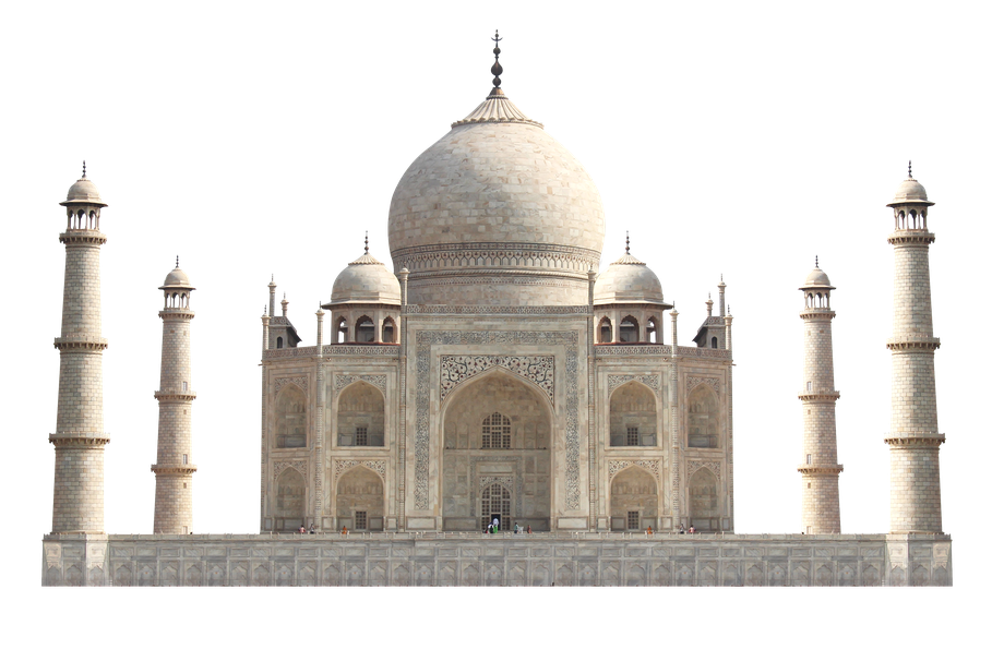 Taj Mahal Png Clipart (black, gray)