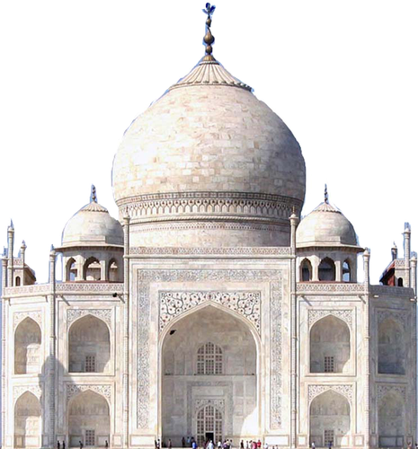 Taj Mahal Png File (black, silver, beige, white)