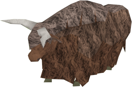 Yak Png Isolated Photo (maroon, black)