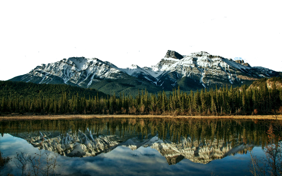 Lake Beautiful Transparent (black)