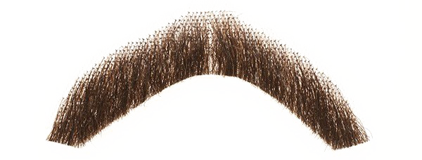 Fake Moustache Png Pic (white)