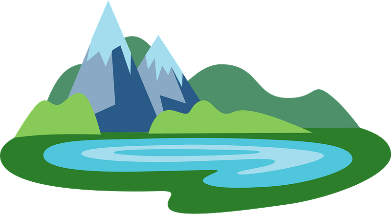 Lake Png Pic (teal, gray, green, silver, greenish blue)