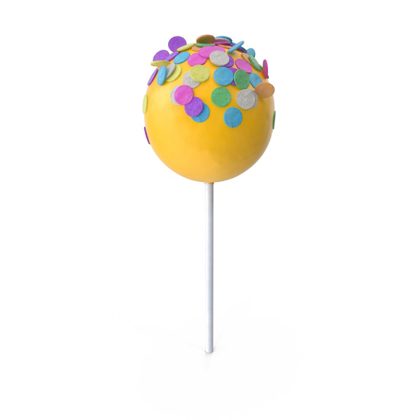 Cake Pop Png Clipart (white)