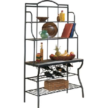 Bakers Rack Transparent Background (black, indigo)