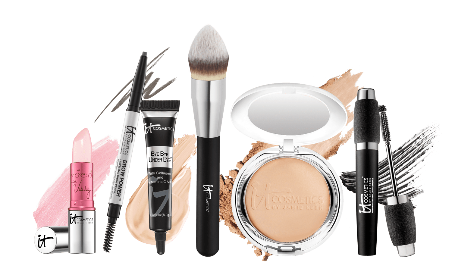 Makeup Tools Png Images (gray, white, silver)