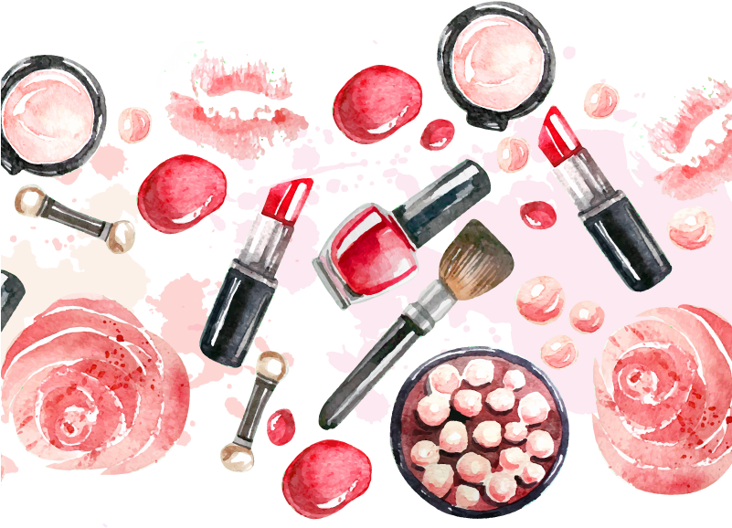 Makeup Tools (black, pink, white)