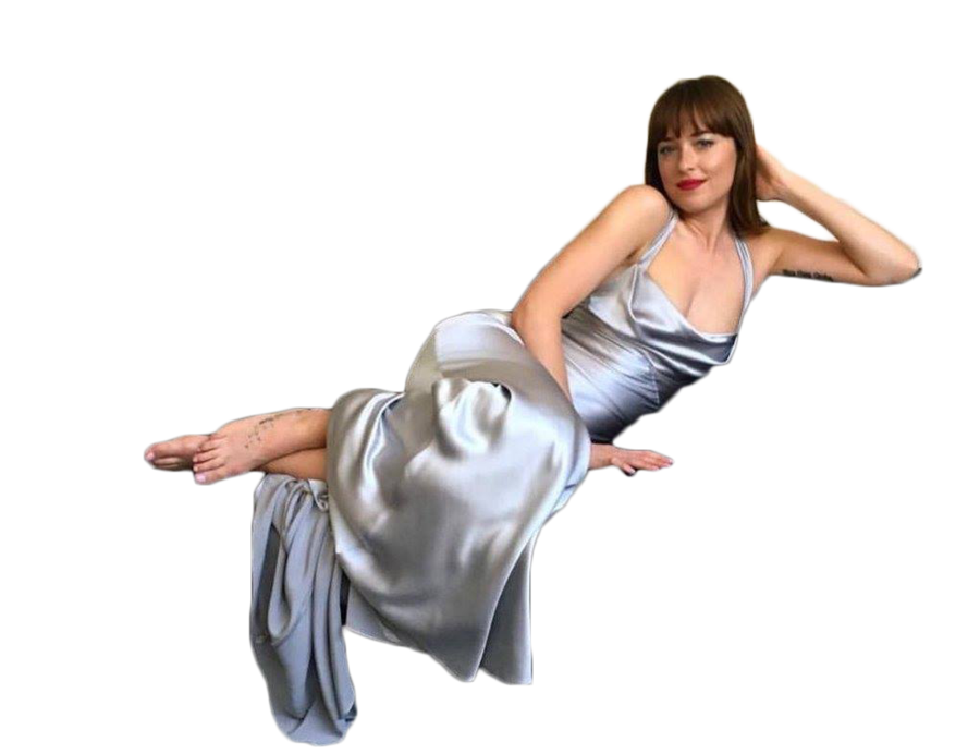 Dakota Johnson Png (black, gray)