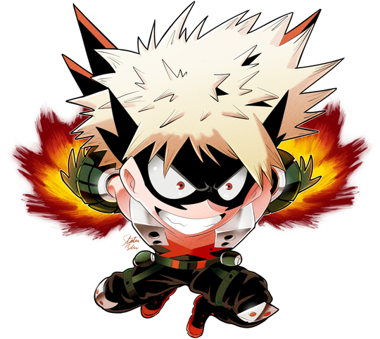 Bakugou Png Transparent Image (white, beige, black)