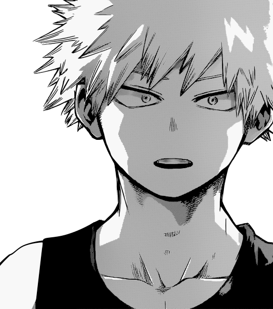 Bakugou Transparent Png (white, black, silver)