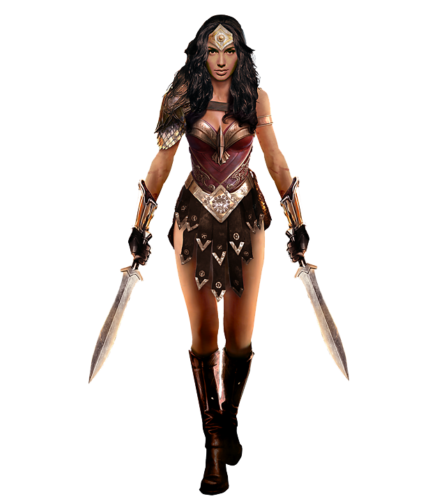 Gal Gadot Png Image (black, white)