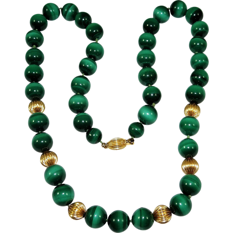 Malachite Jewellery Png Transparent Image (black)