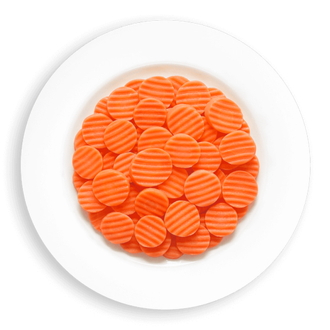 Salad Carrot Slices Png File (black, white)